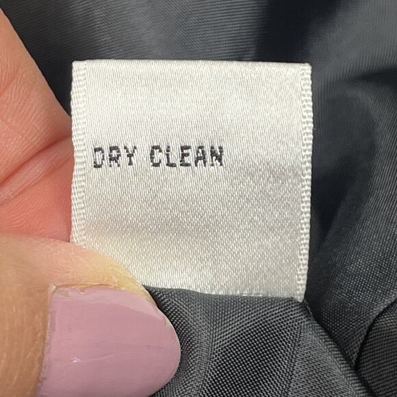 Vtg Talbots Women’s Blazer Sz 14P Black Wool Jacket Career Work Professional - Picture 7 of 10